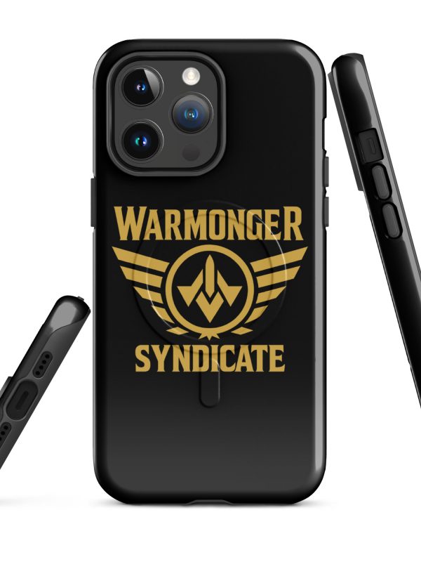 WMS Rugged MagSafe® Case | iPhone® | Brand | Black/ Gold
