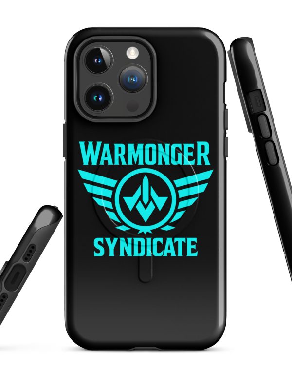 WMS Rugged MagSafe® Case | iPhone® | Brand | Black/ Aqua