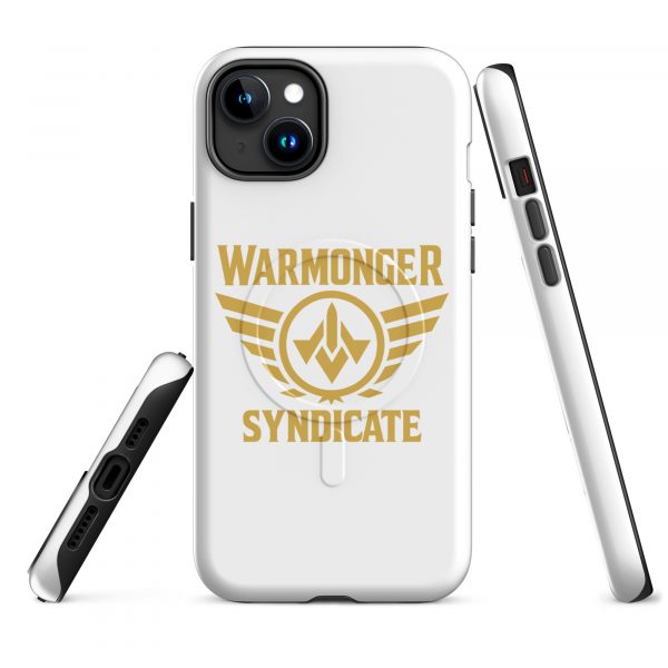 WMS Rugged MagSafe® Case | iPhone® | Brand | White/ Gold