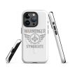 WMS Rugged MagSafe® Case | iPhone® | Brand | White/ Grey