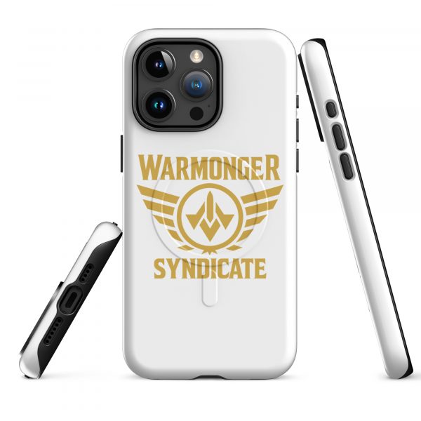 WMS Rugged MagSafe® Case | iPhone® | Brand | White/ Gold