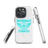 WMS Rugged MagSafe® Case | iPhone® | Brand | White/ Aqua