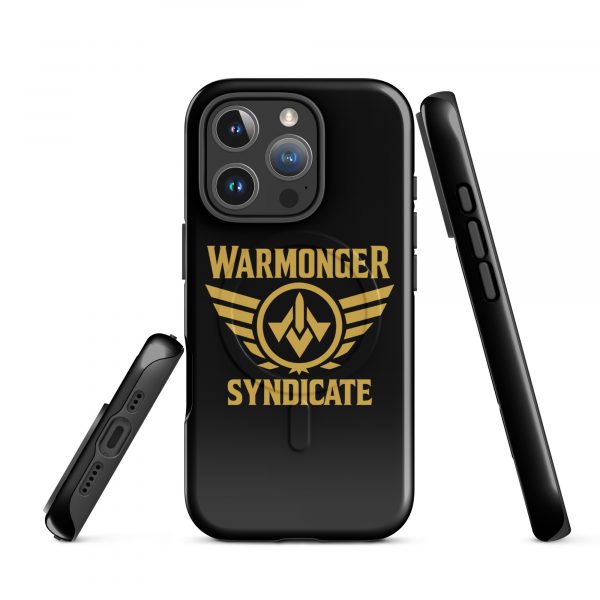 WMS Rugged MagSafe® Case | iPhone® | Brand | Black/ Gold