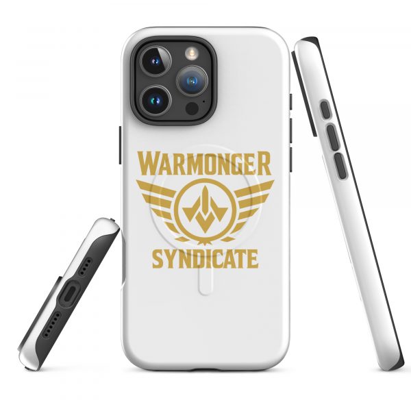 WMS Rugged MagSafe® Case | iPhone® | Brand | White/ Gold