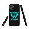 WMS Rugged MagSafe® Case | iPhone® | Brand | Black/ Aqua