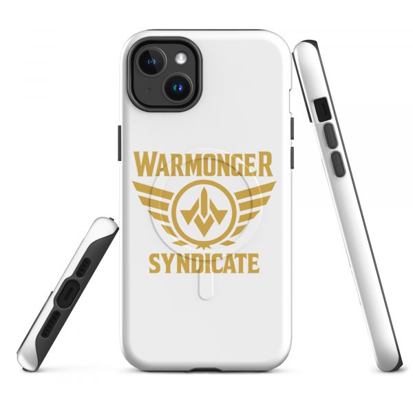 WMS Rugged MagSafe® Case | iPhone® | Brand | White/ Gold