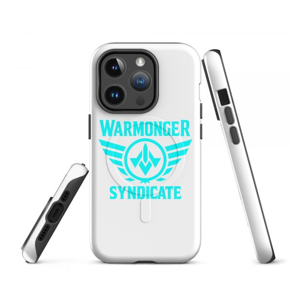 WMS Rugged MagSafe® Case | iPhone® | Brand | White/ Aqua