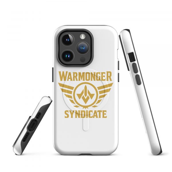 WMS Rugged MagSafe® Case | iPhone® | Brand | White/ Gold
