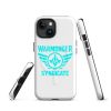 WMS Rugged MagSafe® Case | iPhone® | Brand | White/ Aqua