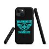 WMS Rugged MagSafe® Case | iPhone® | Brand | Black/ Aqua