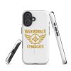WMS Rugged MagSafe® Case | iPhone® | Brand | White/ Gold