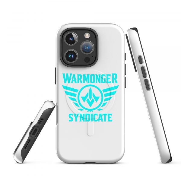 WMS Rugged MagSafe® Case | iPhone® | Brand | White/ Aqua
