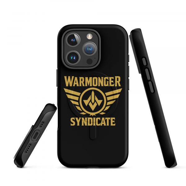 WMS Rugged MagSafe® Case | iPhone® | Brand | Black/ Gold