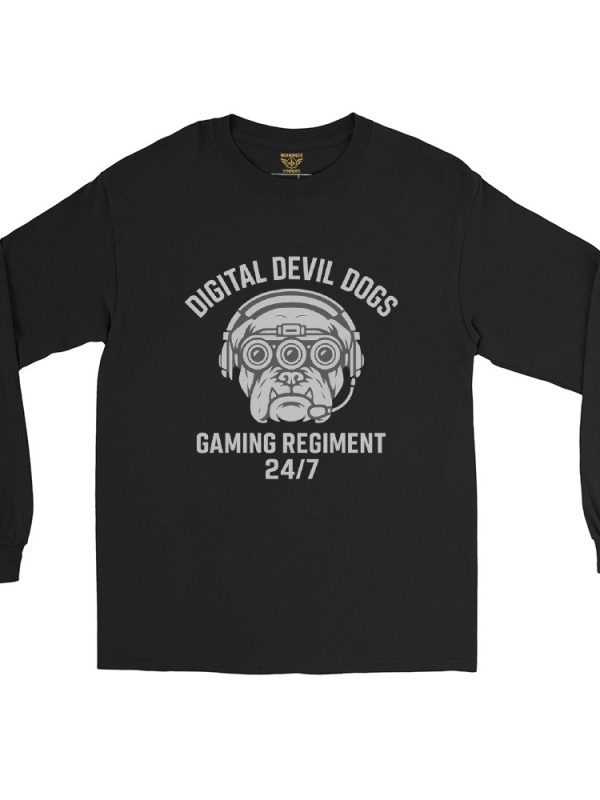 Digital Devil Dogs Long Sleeve | Long Sleeve | S-XL