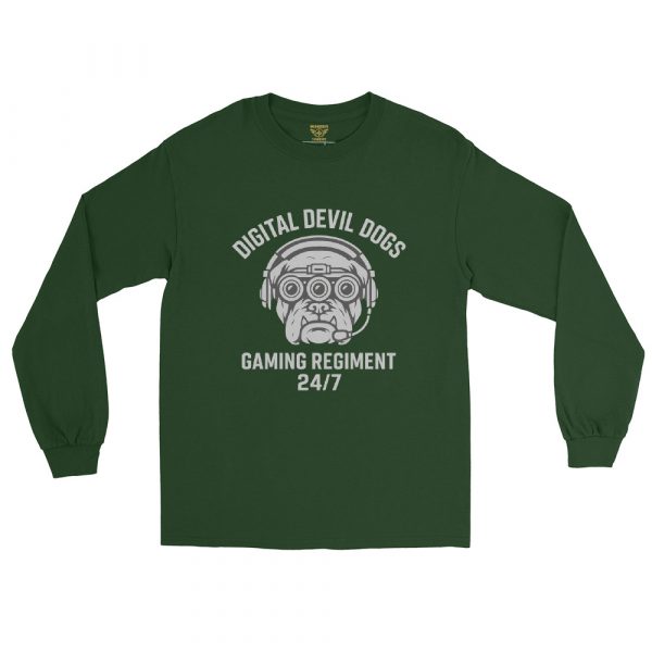 Digital Devil Dogs Long Sleeve | Classic | 2-5X