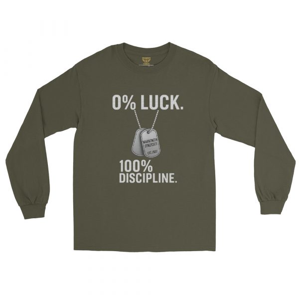 0% Luck 100% Discipline Long Sleeve | Classic | 2-5X
