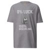 0% Luck 100% Discipline Tee | Premium Heavyweight | 2-4X