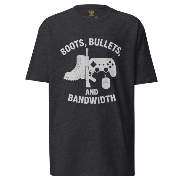 Boots, Bullets, and Bandwidth Tee | Premium Heavyweight | 2-4X