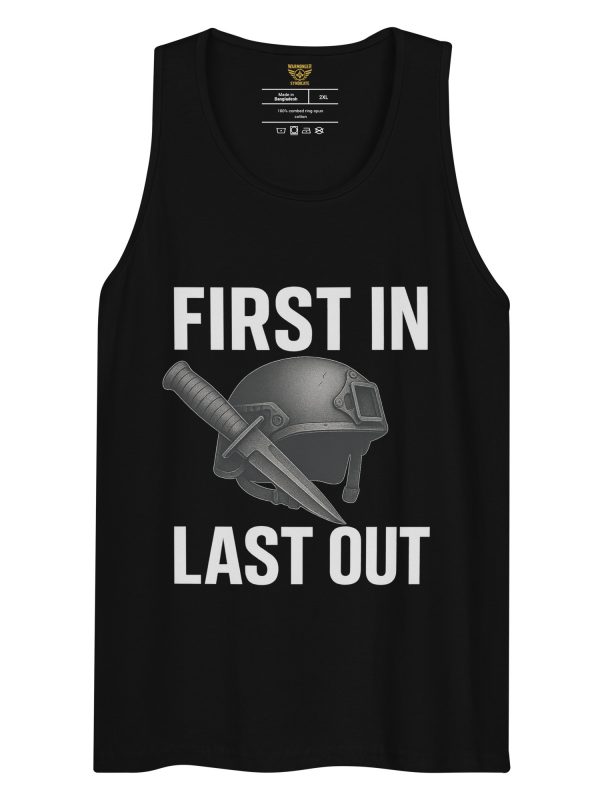 First In Last Out Tank Top | Premium | 2-3X