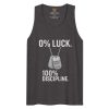 mens-premium-tank-top-charcoal-heather-front-68c16e6b84169.jpg 0% Luck 100% Discipline Tank Top | Premium | 2-3X