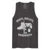 mens-premium-tank-top-charcoal-heather-front-68c16ea928e1b.jpg Boots, Bullets, and Bandwidth Tank Top | Premium | 2-3X