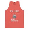 0% Luck 100% Discipline Tank Top | Premium | S-XL