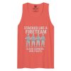 Stacked Like A Fireteam Tank Top | Premium | 2-3X