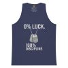0% Luck 100% Discipline Tank Top | Premium | S-XL