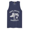 mens-premium-tank-top-harbor-blue-front-68c16ea9295c0.jpg Boots, Bullets, and Bandwidth Tank Top | Premium | 2-3X