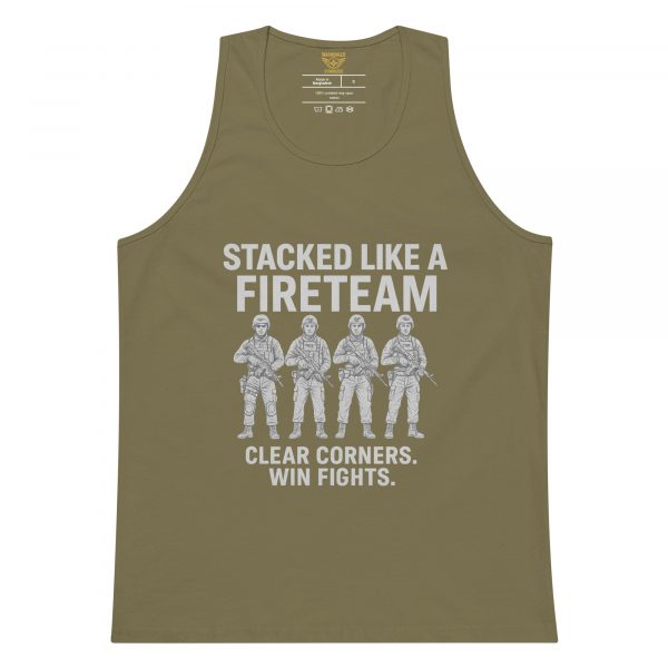 Stacked Like A Fireteam Tank Top | Premium | S-XL