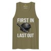 mens-premium-tank-top-military-green-front-68c16fd3391b2.jpg First In Last Out Tank Top | Premium | 2-3X
