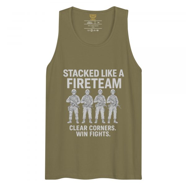 Stacked Like A Fireteam Tank Top | Premium | 2-3X