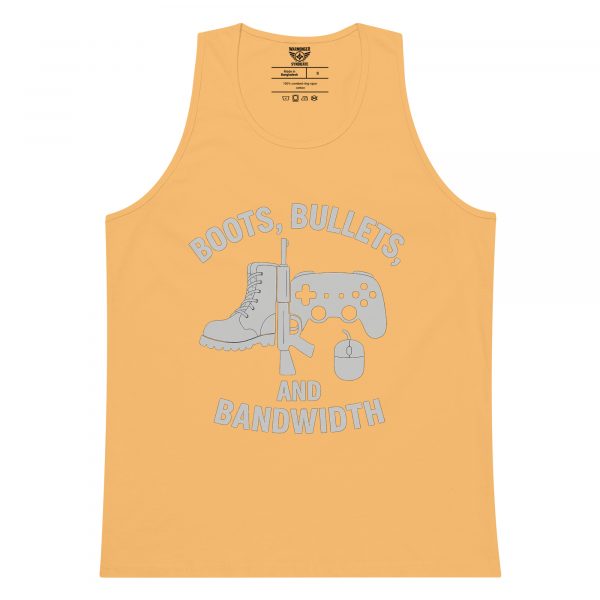Boots, Bullets, and Bandwidth Tank Top | Premium | S-XL
