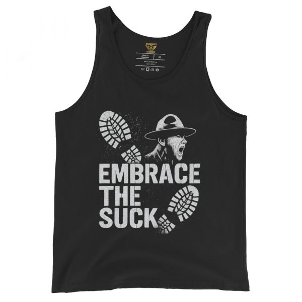 mens-staple-tank-top-black-front-68b6209ae2cb2.jpg Embrace The Suck Tank Top | Select | XS-XL
