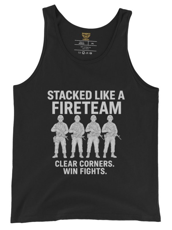 mens-staple-tank-top-black-front-68c0d08181686.jpg Stacked Like A Fireteam Tank Top | Select | 2X