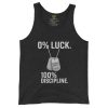 mens-staple-tank-top-charcoal-black-triblend-front-68c0cd917a573.jpg 0% Luck 100% Discipline Tank Top | Select | 2X
