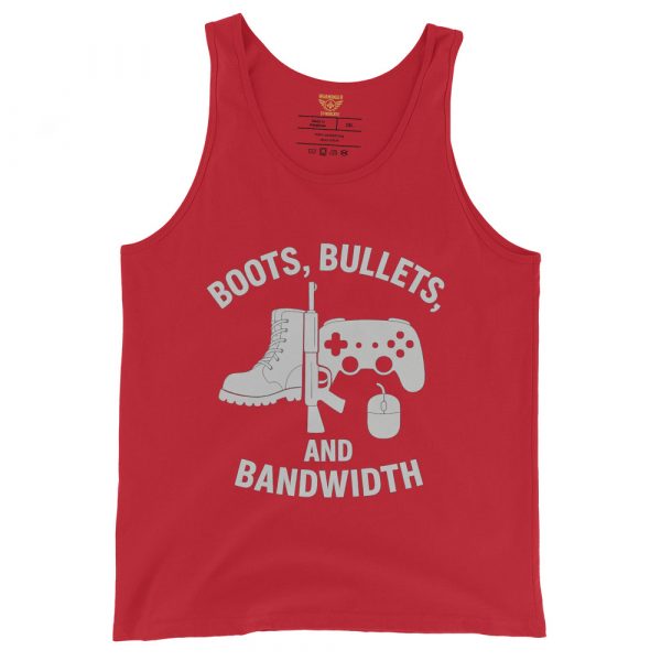 Boots, Bullets, and Bandwidth Tank Top | Select | 2X