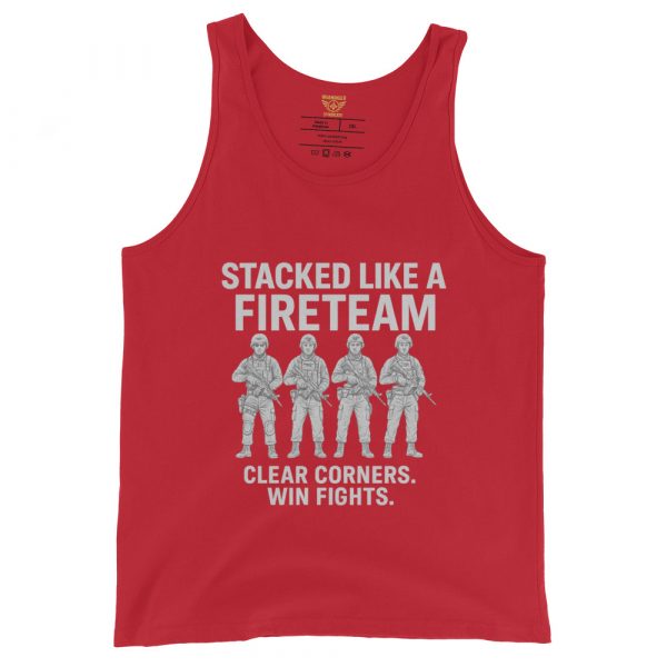 Stacked Like A Fireteam Tank Top | Select | 2X