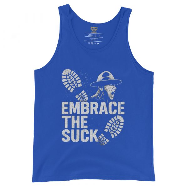 mens-staple-tank-top-true-royal-front-68b6209ae4ad7.jpg Embrace The Suck Tank Top | Select | XS-XL