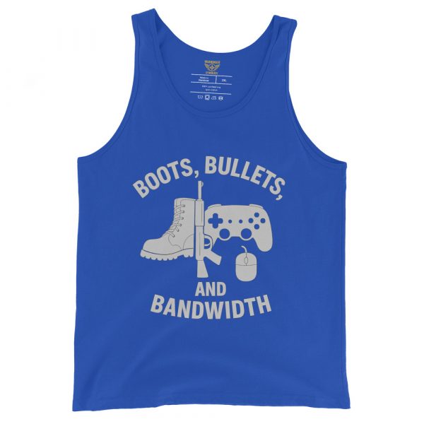 Boots, Bullets, and Bandwidth Tank Top | Select | 2X