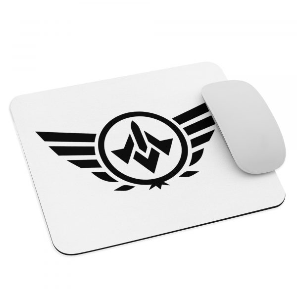 WMS Mouse Pad | Logo | White/ Black