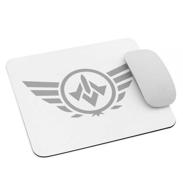 mouse-pad-white-front-68c76e027dbca.jpg WMS Mouse Pad | Logo | White/ Grey