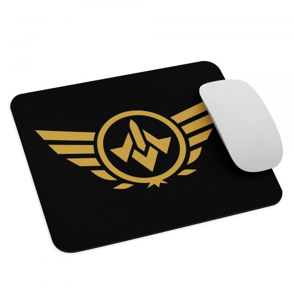 mouse-pad-white-front-68c7706139eff.jpg WMS Mouse Pad | Logo | Black/ Gold