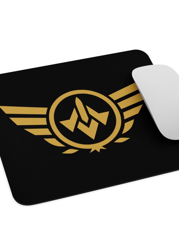 mouse-pad-white-front-68c7706139eff.jpg WMS Mouse Pad | Logo | Black/ Gold