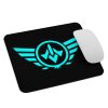 WMS Mouse Pad | Logo | Black/ Aqua