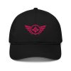 Flamingo Embroidered Logo Dad Cap | Organic