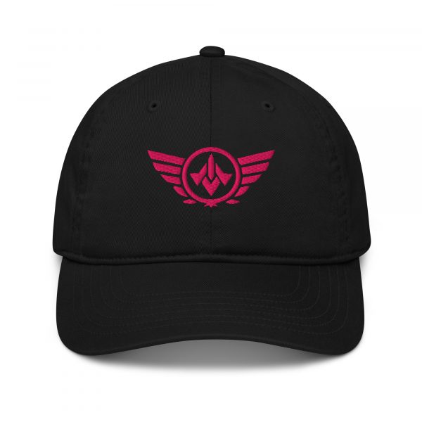 Flamingo Embroidered Logo Dad Cap | Organic