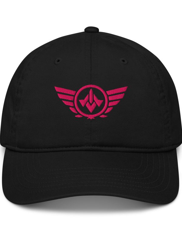 Flamingo Embroidered Logo Dad Cap | Organic