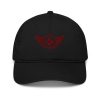 Maroon Embroidered Logo Dad Cap | Organic