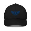 Royal Embroidered Logo Dad Cap | Organic